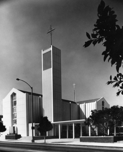 Episcopal church rebuilt