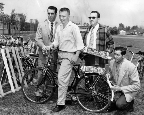 Inspect bikes during Safety Week