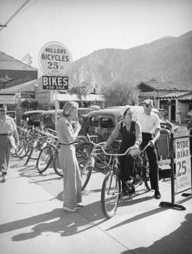 Palm Springs tourists