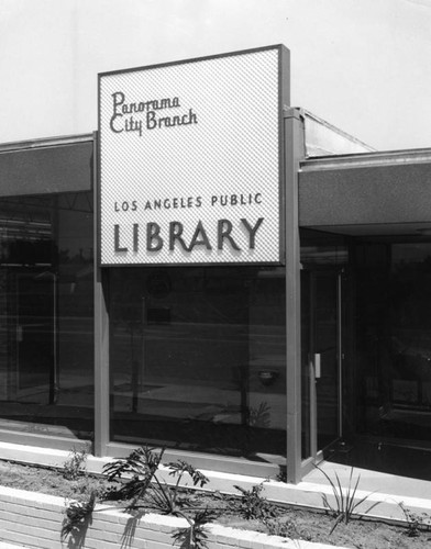 Signage of the Panorama City Branch