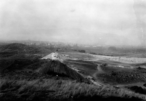 Puddingstone storage dam