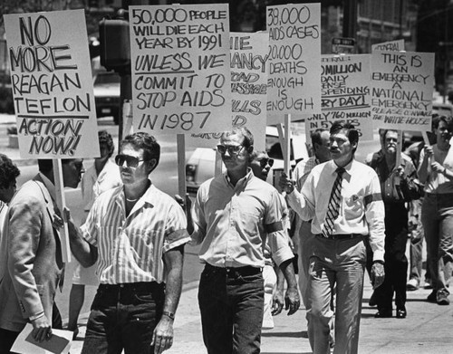 Protesters march for life