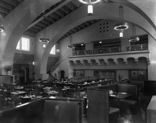 Interior view of Harvey House, Union Station