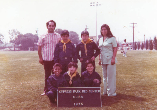 Cub Scouts meeting