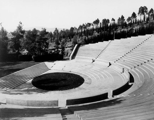 Greek Theater at Occidental College, a view