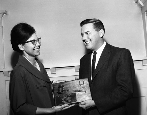 Herbert S. Yates receives award