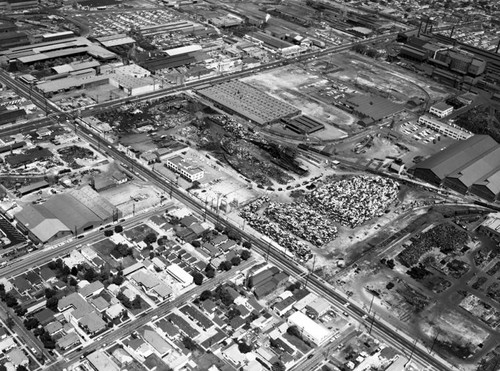 Lipsett Steel, Vernon, looking northeast