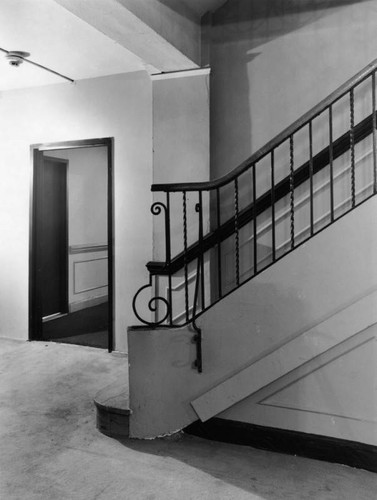 Ambassador Hotel, interior stairs