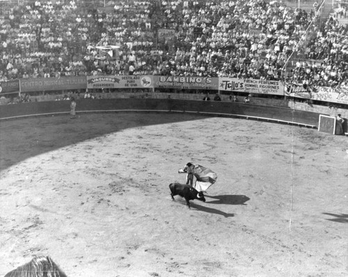 It's 4 O'clock - bull ring fills