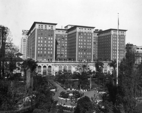 Pershing Square and Biltmore Hotel