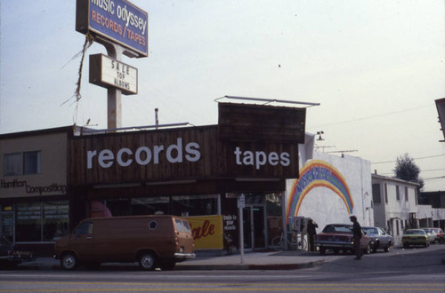 Storefronts on Wilshire, Westwood