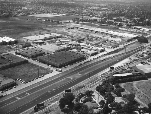 Whittier, looking southwest