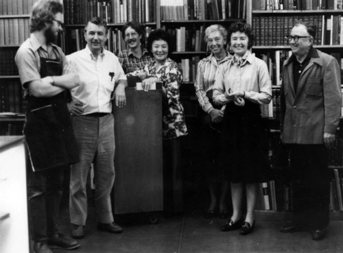 Dawson's Book Shop staff on Larchmont