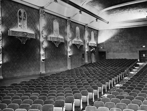 Seating in the Criterion Theatre