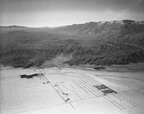 Cathedral City, looking southwest, with Ramona Road