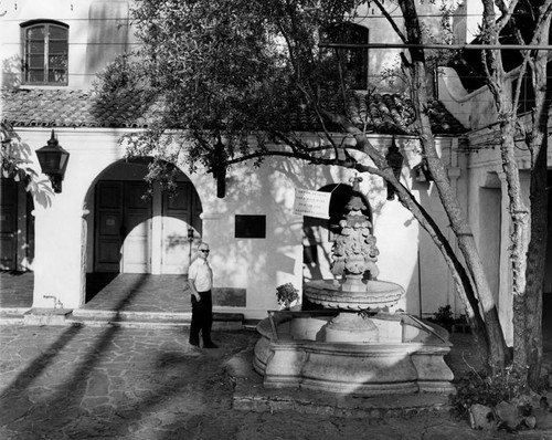 Wishing fountain, Pasadena Playhouse