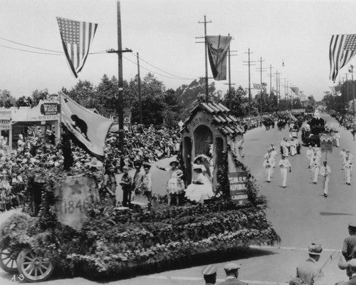 Shriners parade float