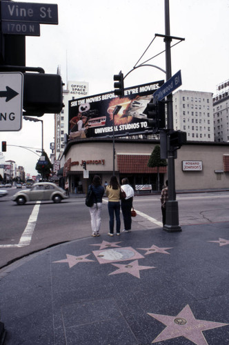 Hollywood Blvd. and Vine Street