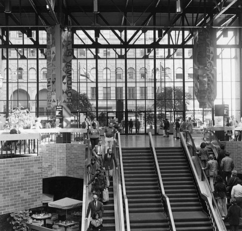 Lobby of Broadway Plaza