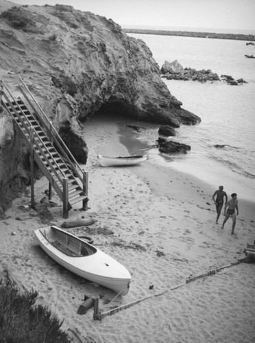 Stairway to the beach, Corona del Mar