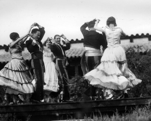 Dancing at Casa de Adobe