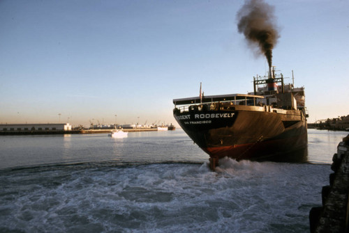 The SS President Roosevelt, San Pedro