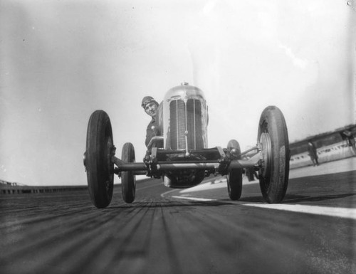 Driver and his racer