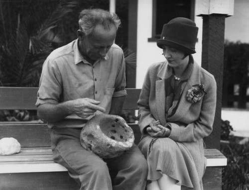 Anthropologist on Santa Catalina Island