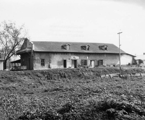 Pio Pico adobe exterior