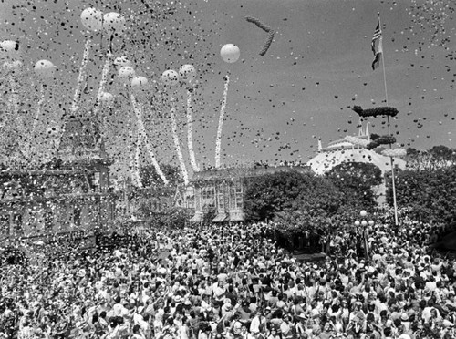 Disneyland's thirtieth birthday celebration