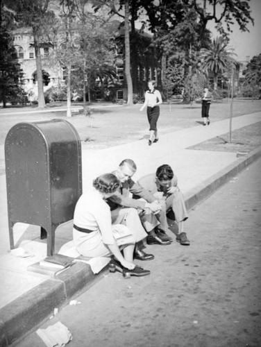 Students at U.S.C