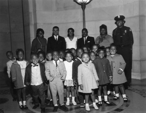 Children at City Hall