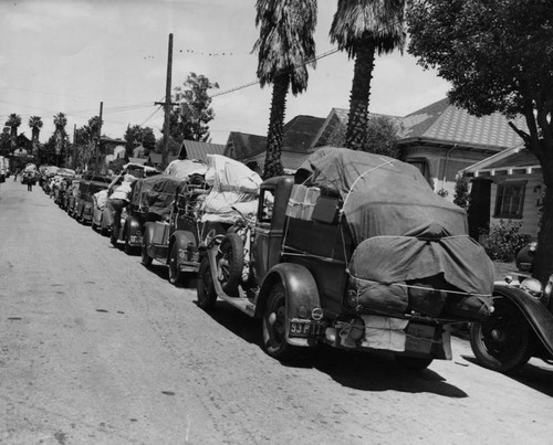 Evacuation by Japanese