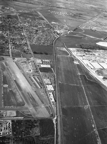 Hughes Aircraft, Fullerton, looking west