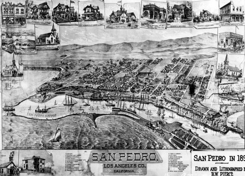 San Pedro, a drawing