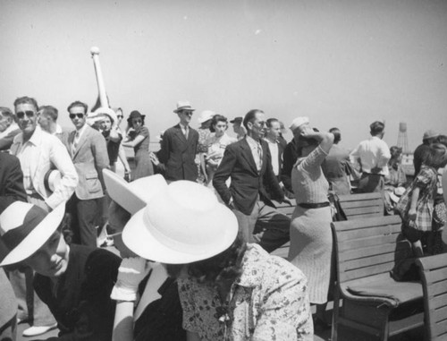 People on board the S.S. Catalina