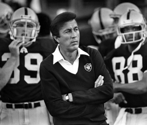 Raiders Coach Tom Flores