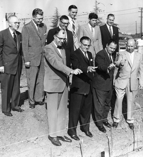 Participants mark ground breaking