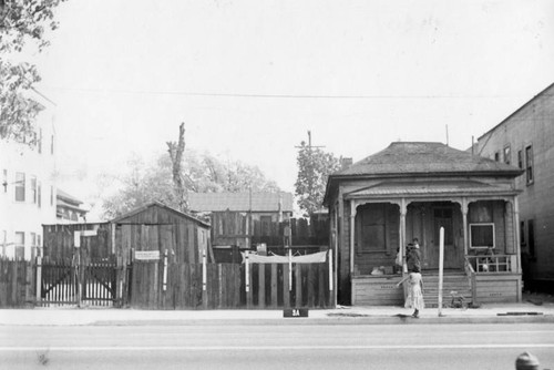 Homes on N. Hope Street, Bunker Hill