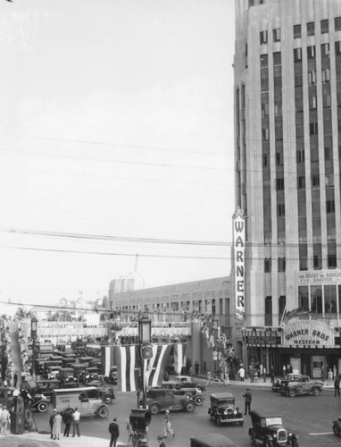 Exterior view of the Warner Bros. Western Theater