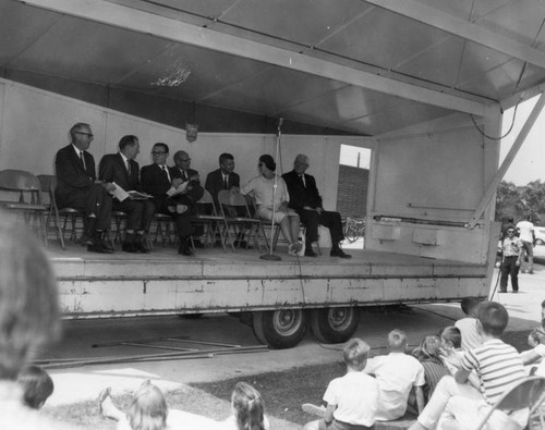 Dedication of new branch library