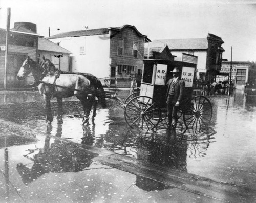 Flood in Compton in 1903