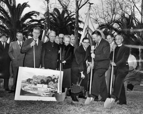 MacArthur statue groundbreaking