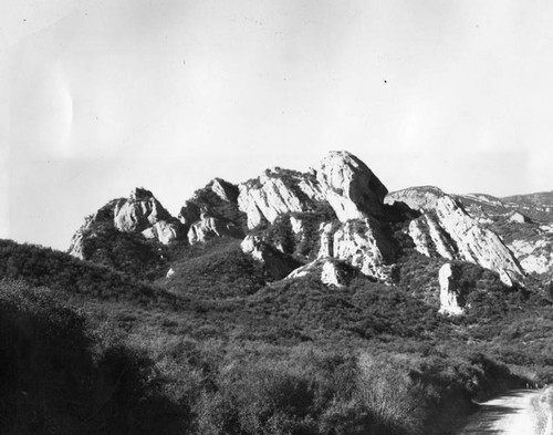 Vaqueros sandstone, Santa Monica Mountains