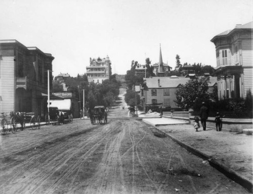 3rd Street, looking west