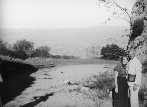 Ethel and Herman Schultheis on Hollywoodland hike