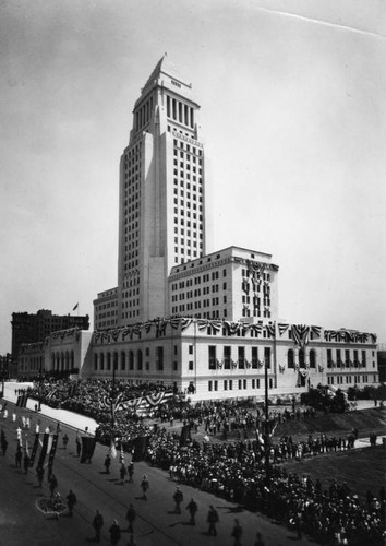 City Hall dedication ceremonies