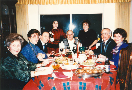 Armenian Christmas family gathering