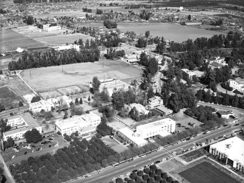 College of Medical Evangelists, Loma Linda, looking northeast