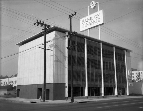 Exterior of the Bank of Finance, Western branch